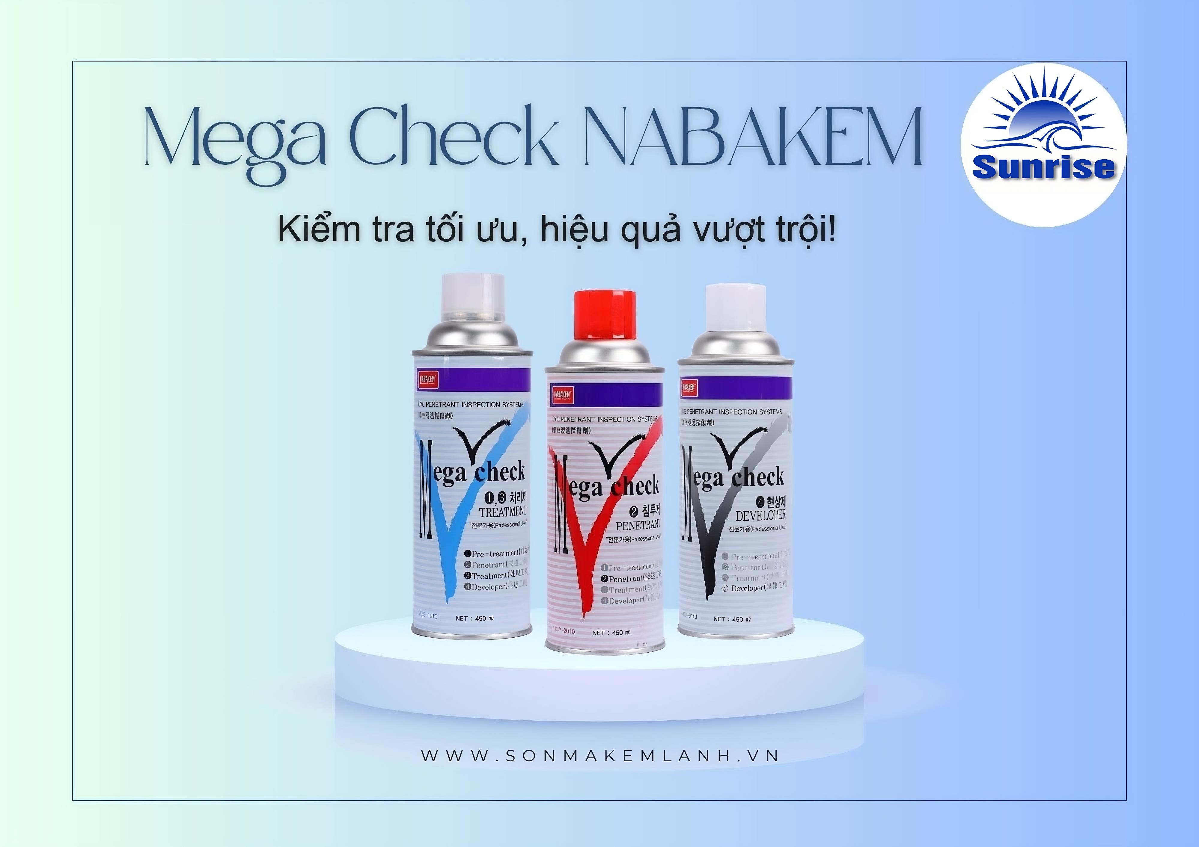 Bộ sản phẩm dùng kiểm tra không phá huỷ Nabakem